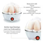 Cozedor Elétrico de Ovos e Legumes Multifuncional - Modern Casa