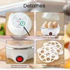 Cozedor Elétrico de Ovos e Legumes Multifuncional - Modern Casa
