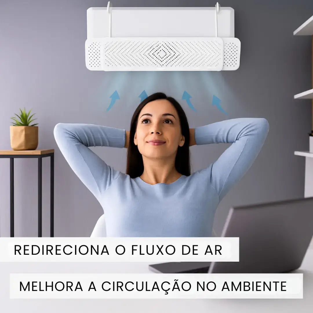 Defletor Direcionador de Ar para Split - Modern Casa