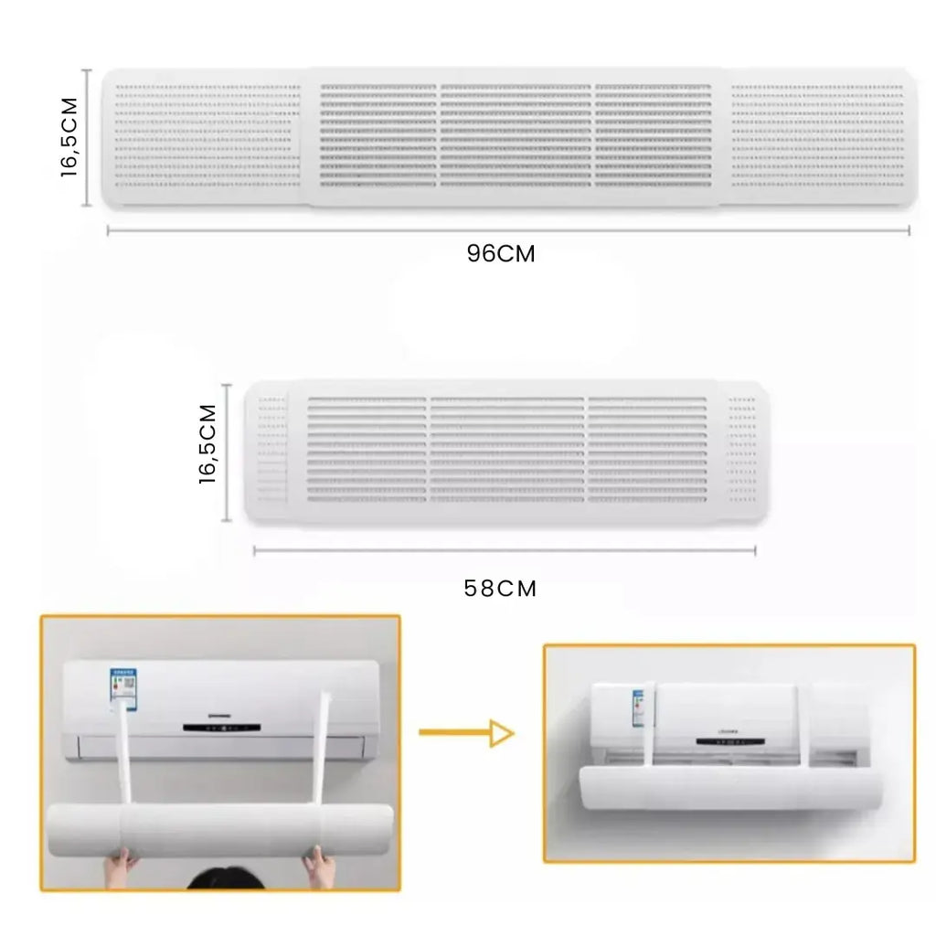 Defletor Direcionador de Ar para Split - Modern Casa