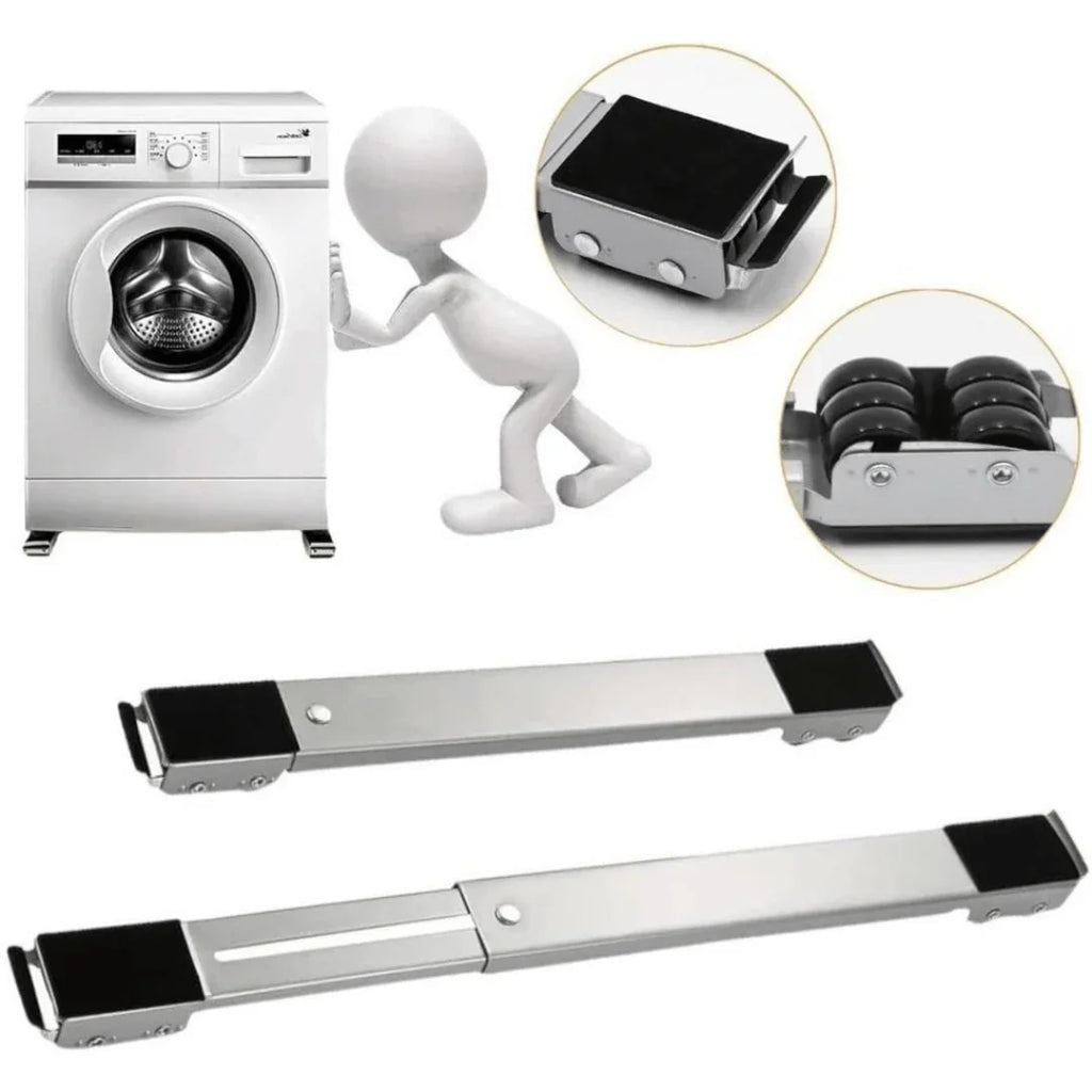 Suporte Para Pesos Com Rodinhas Ajustáveis - Modern Casa