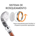 Ducha de Alta Pressão com Filtragem Iônica - Modern Casa