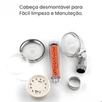 Ducha de Alta Pressão com Filtragem Iônica - Modern Casa