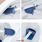 Escova de Limpeza Sanitária Silicone 2 em 1 - Modern Casa