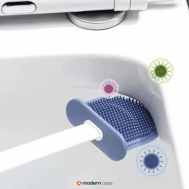 Escova Sanitária de Silicone 2 em 1 - Modern Casa