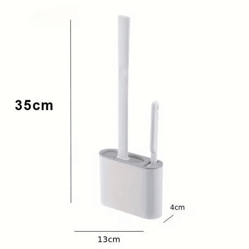 Escova de Limpeza Sanitária Silicone 2 em 1 - Modern Casa