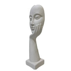 Escultura Decorativa Mão na Face