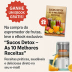 Espremedor Elétrico Portátil USB + Ebook Grátis - Modern Casa