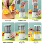 Espremedor Elétrico Portátil USB + Ebook Grátis - Modern Casa