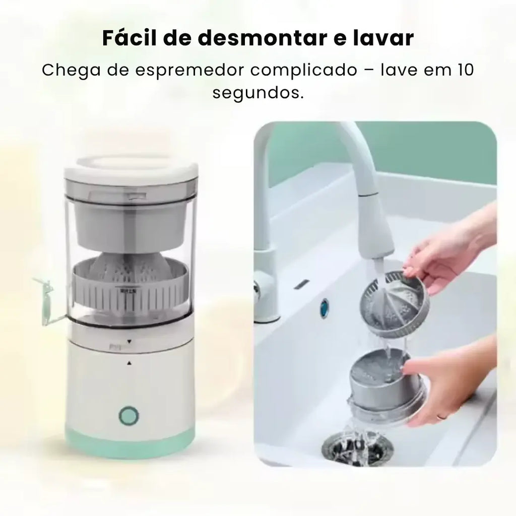 Espremedor Elétrico Portátil USB + Ebook Grátis - Modern Casa