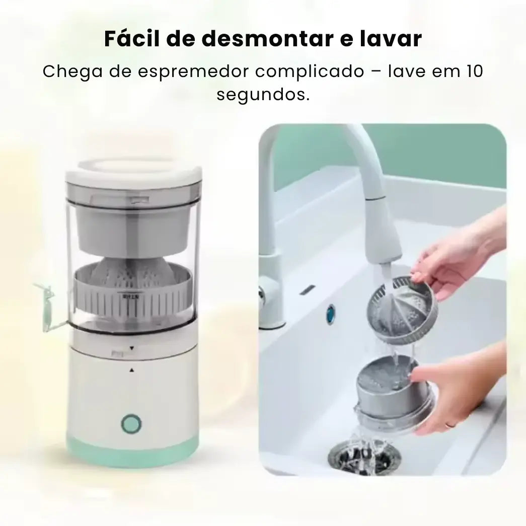 Espremedor Elétrico Portátil USB + Ebook Grátis - Modern Casa
