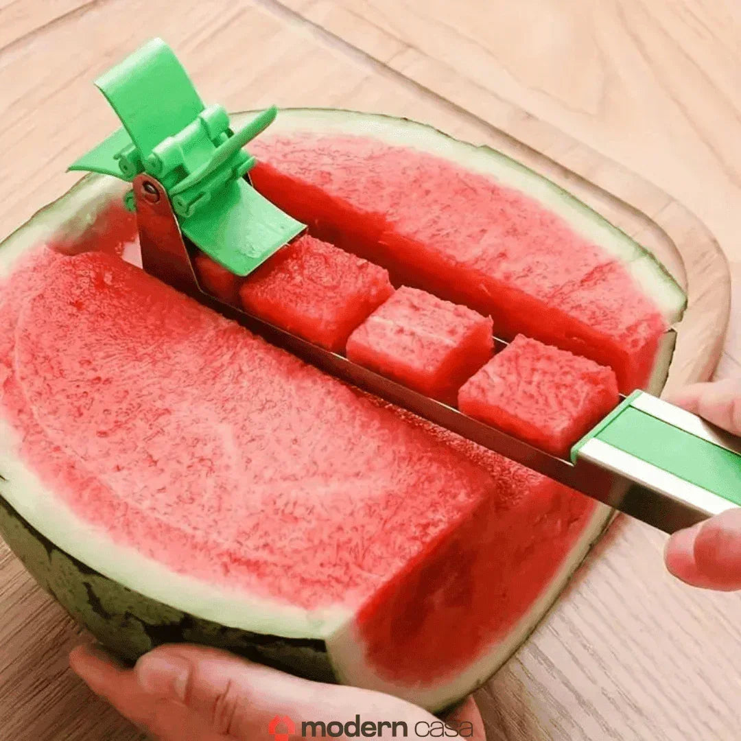 Fatiador E Cortador De Melancia Em Cubos Inox - Modern Casa