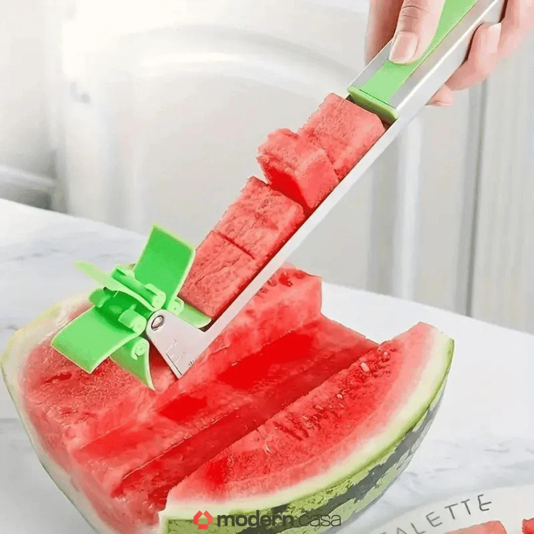 Fatiador E Cortador De Melancia Em Cubos Inox - Modern Casa