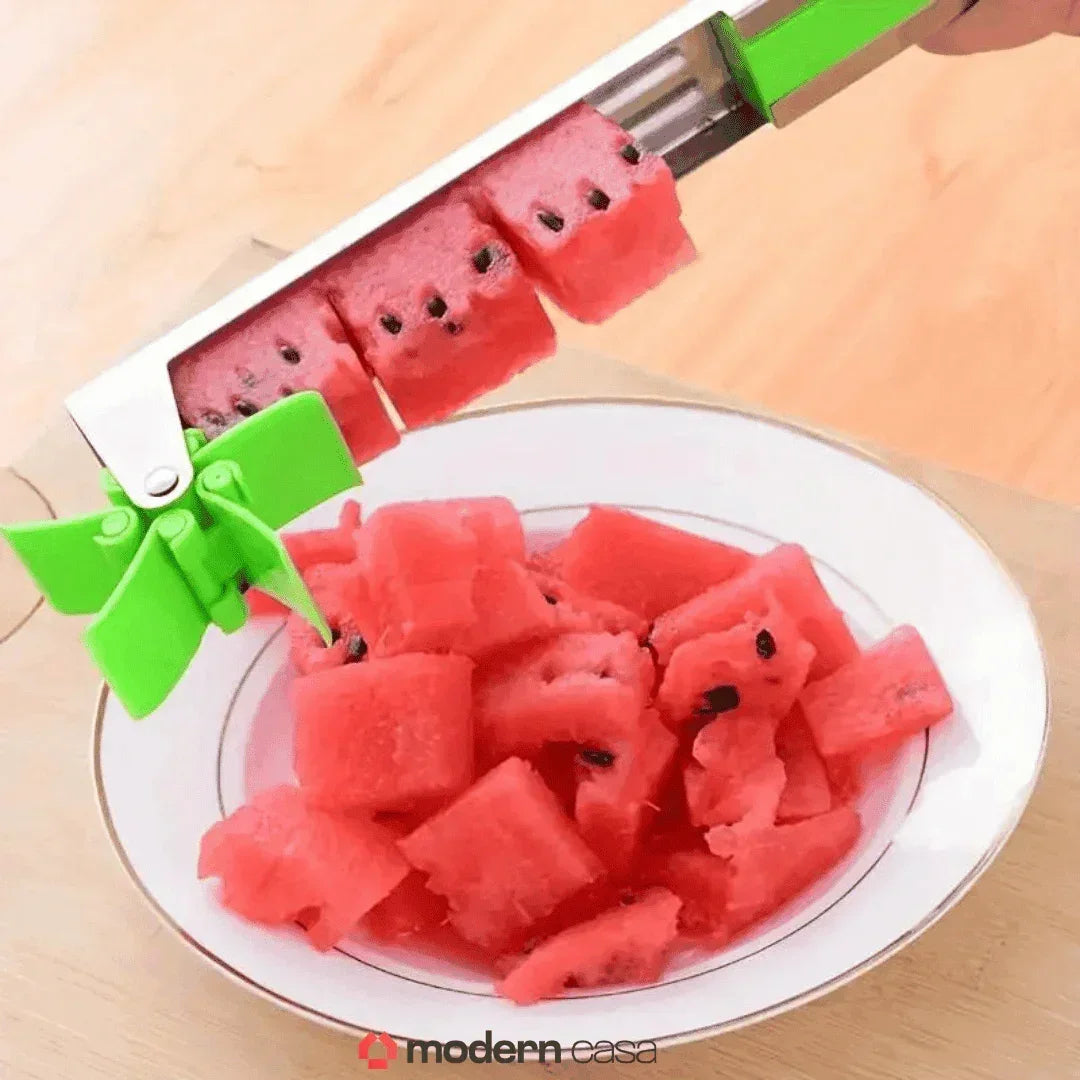 Fatiador E Cortador De Melancia Em Cubos Inox - Modern Casa