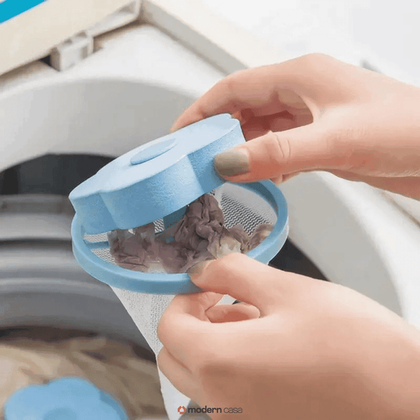 Filtro Removedor de Fiapos e Pelos Para Máquinas de Lavar - Modern Casa