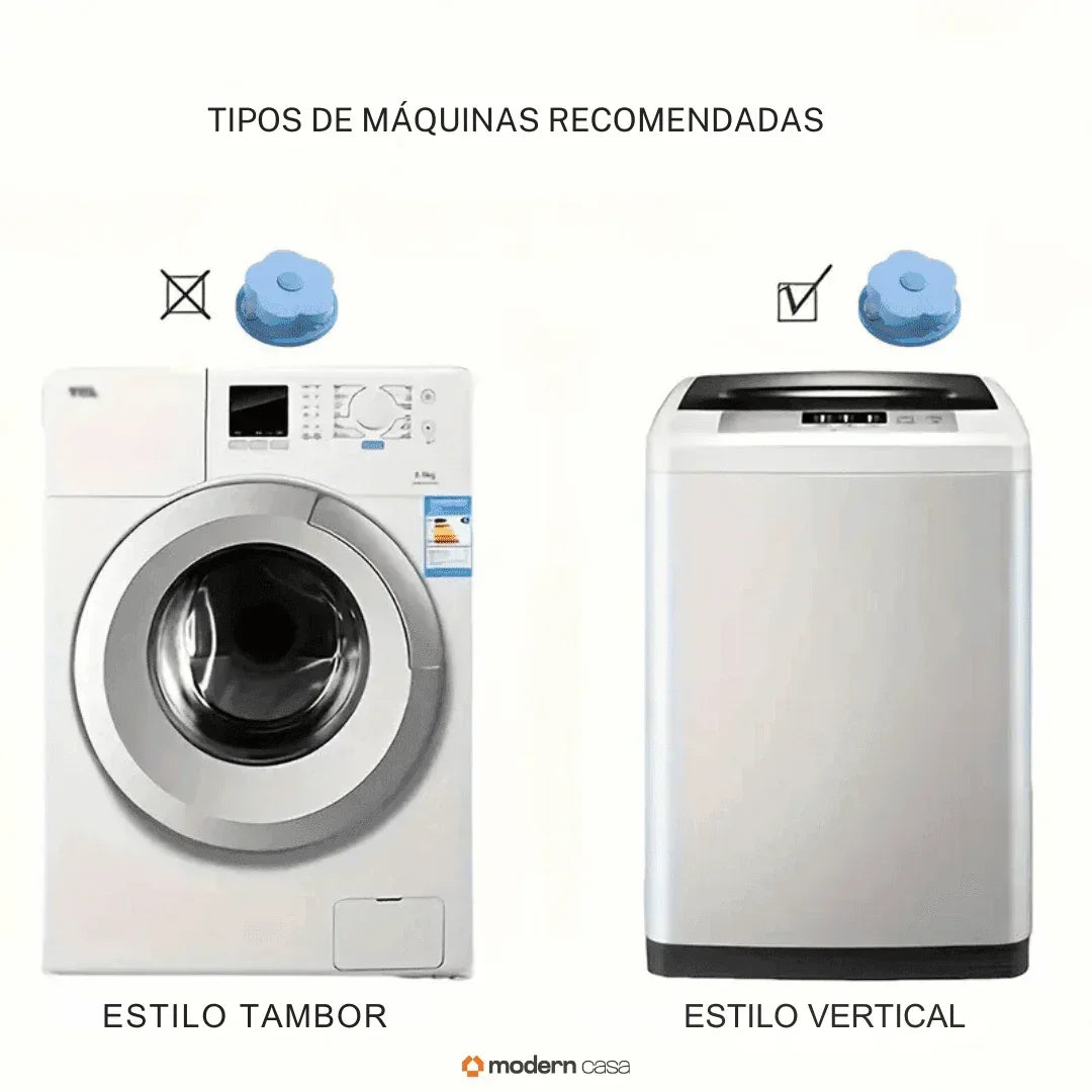 Filtro Removedor de Fiapos para Máquina de Lavar - Modern Casa