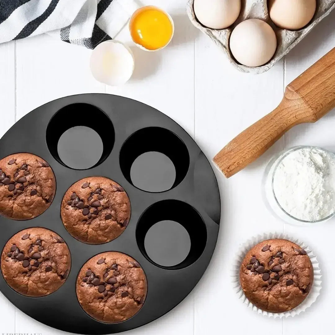 Forma Silicone Air Fryer Cupcake e Bolos Antiaderente - Modern Casa