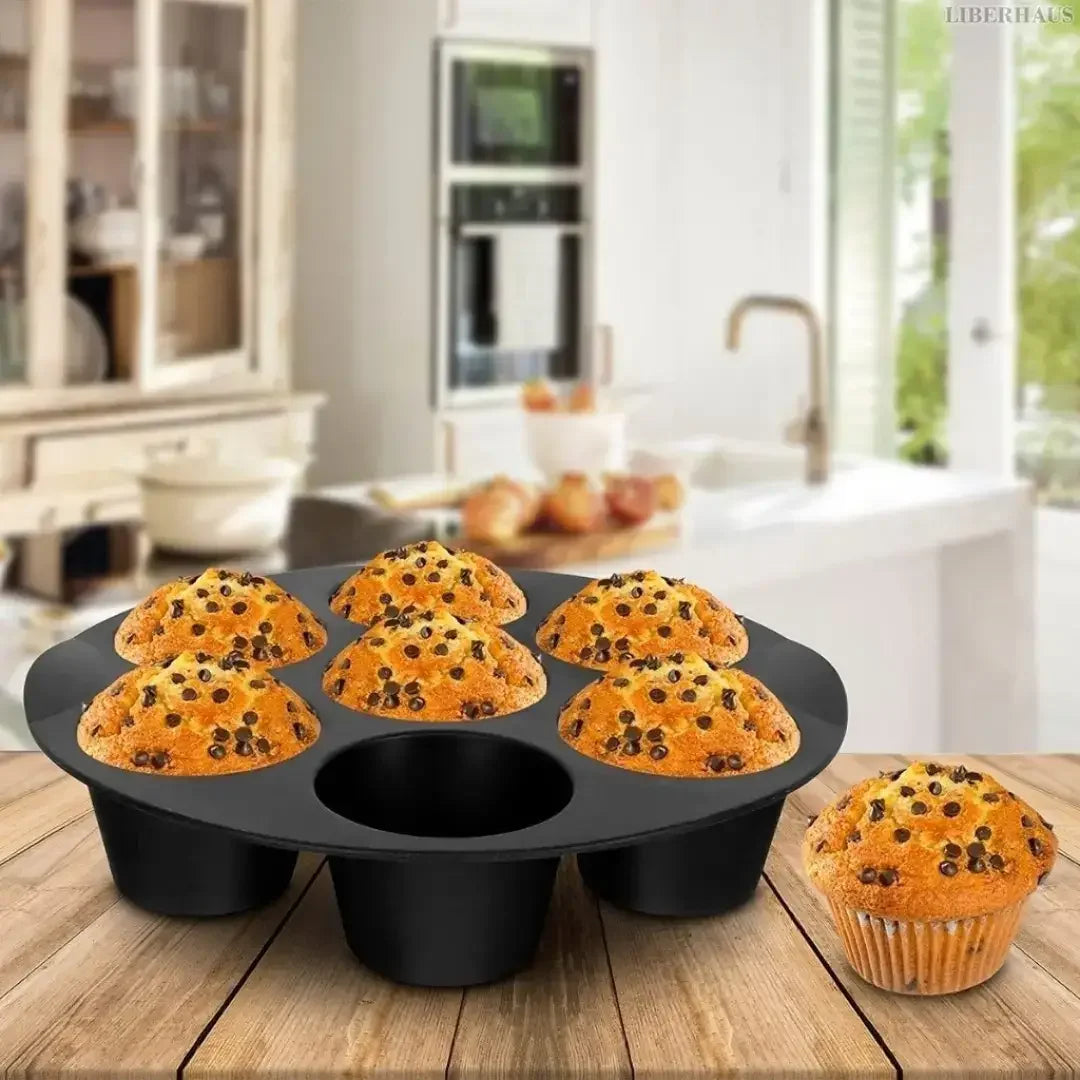 Forma Silicone Air Fryer Cupcake e Bolos Antiaderente - Modern Casa