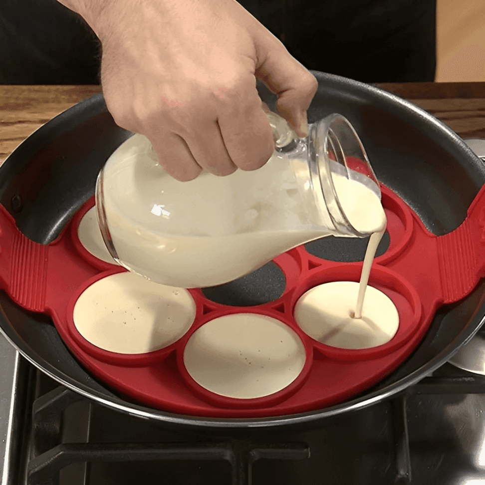 Forma Antiaderente em Silicone para Panquecas - Compre 2 Leve 3 - Modern Casa