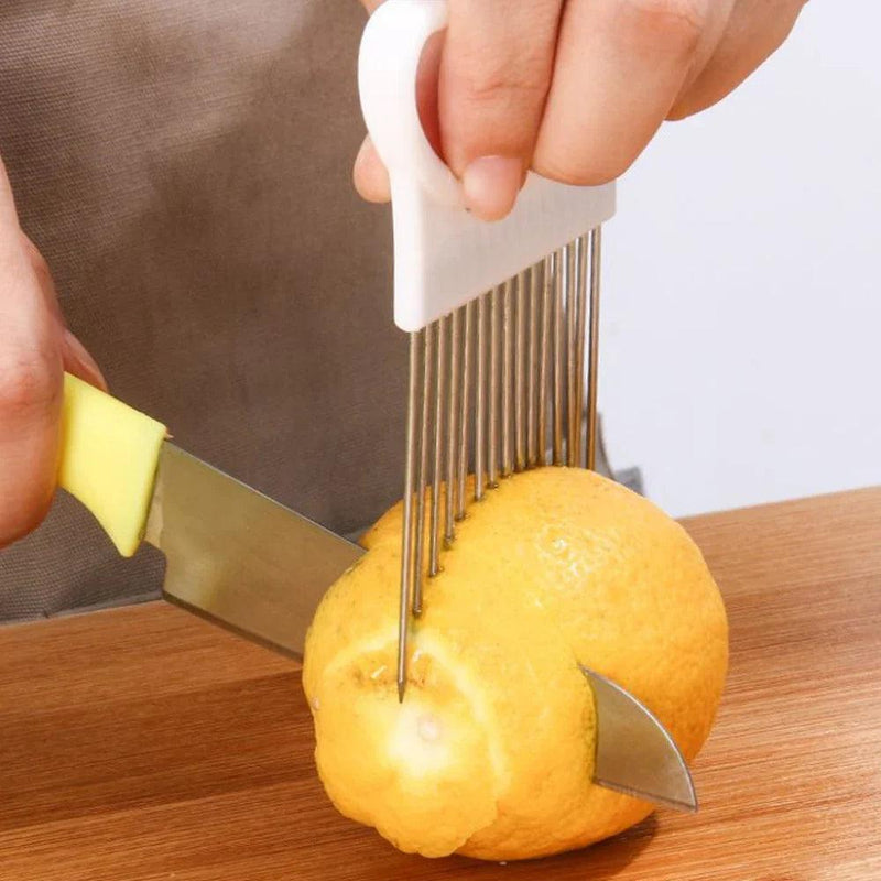 Suporte De Corte De Cebola Em Aço Inoxidável - Modern Casa