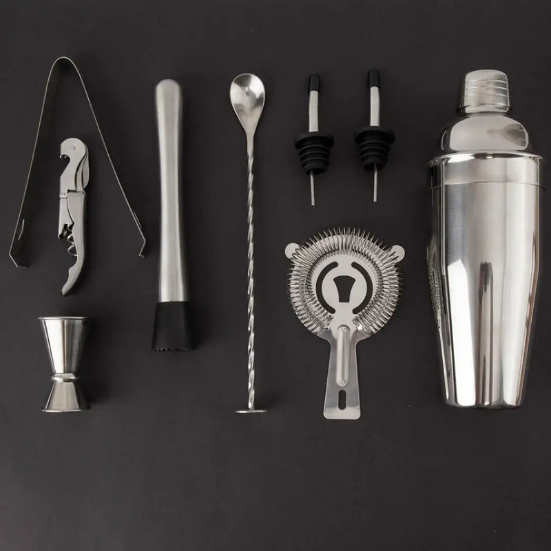 Kit Barman Coqueteleira Profissional Inox