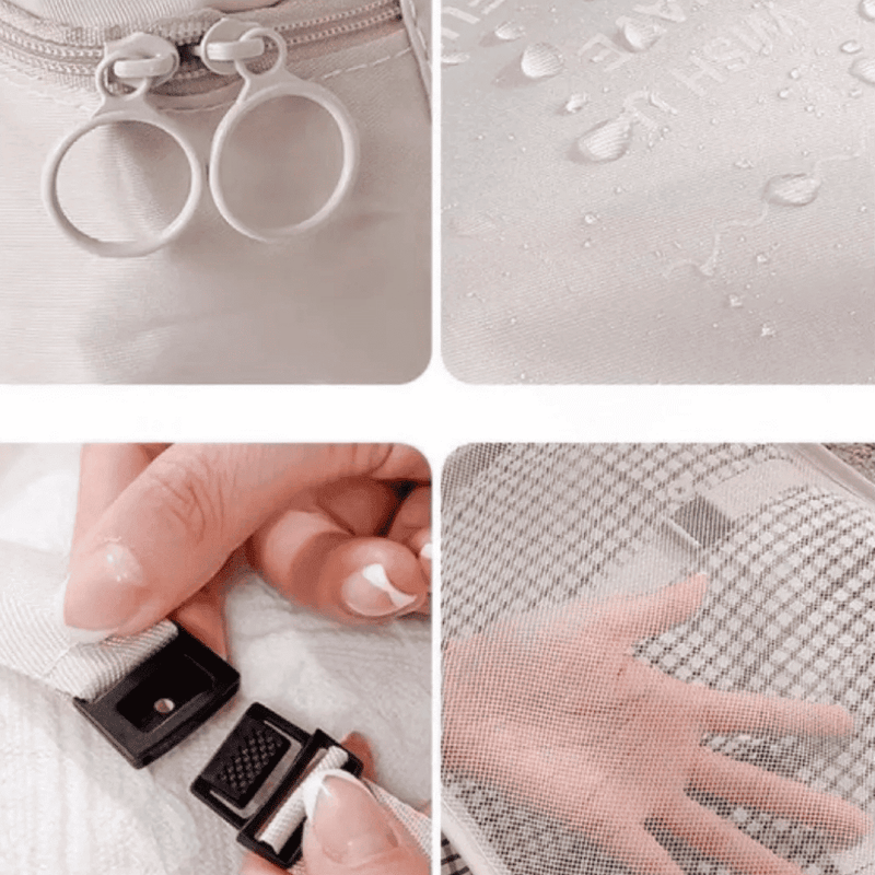 Kit Bolsas Organizadoras Para Mala de Viagem