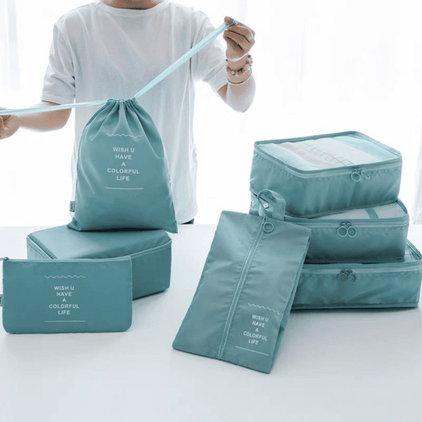 Kit Bolsas Organizadoras Para Mala de Viagem