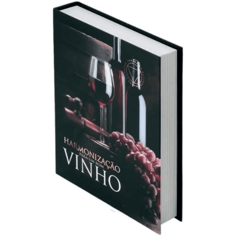 Kit de Vinho em Formato de Livro - Modern Casa