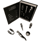 Kit de Vinho em Formato de Livro - Modern Casa
