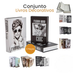 Livros Decorativos Kit 3 Peças - Modern Casa