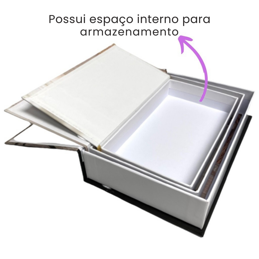 Livros Decorativos Kit 3 Peças - Modern Casa
