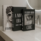 Livros Decorativos Kit 3 Peças - Modern Casa