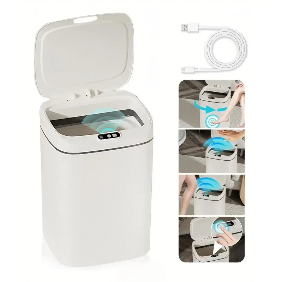 Lixeira Automática com Sensor de Proximidade - Modern Casa