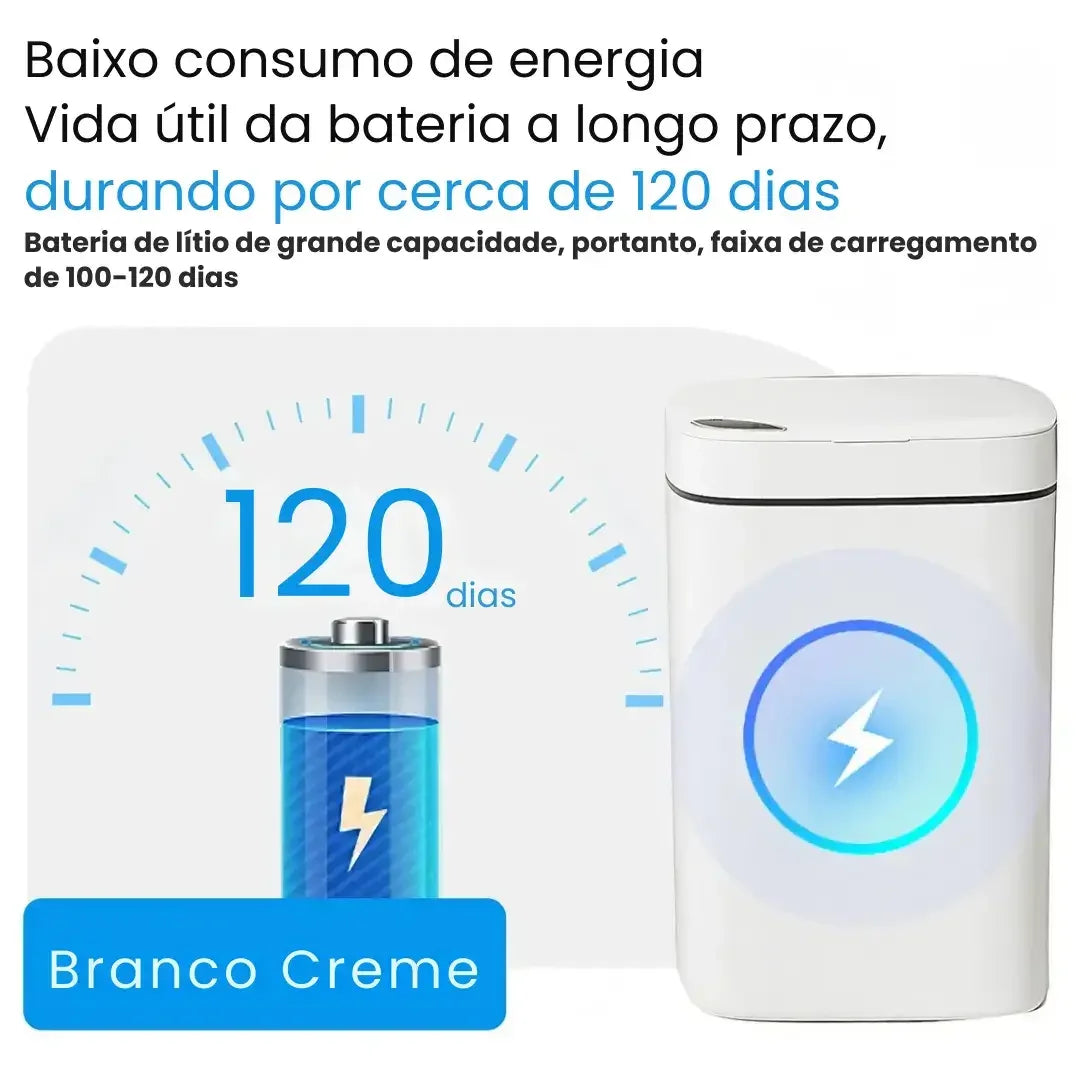 Lixeira Automática com Sensor de Proximidade - Modern Casa