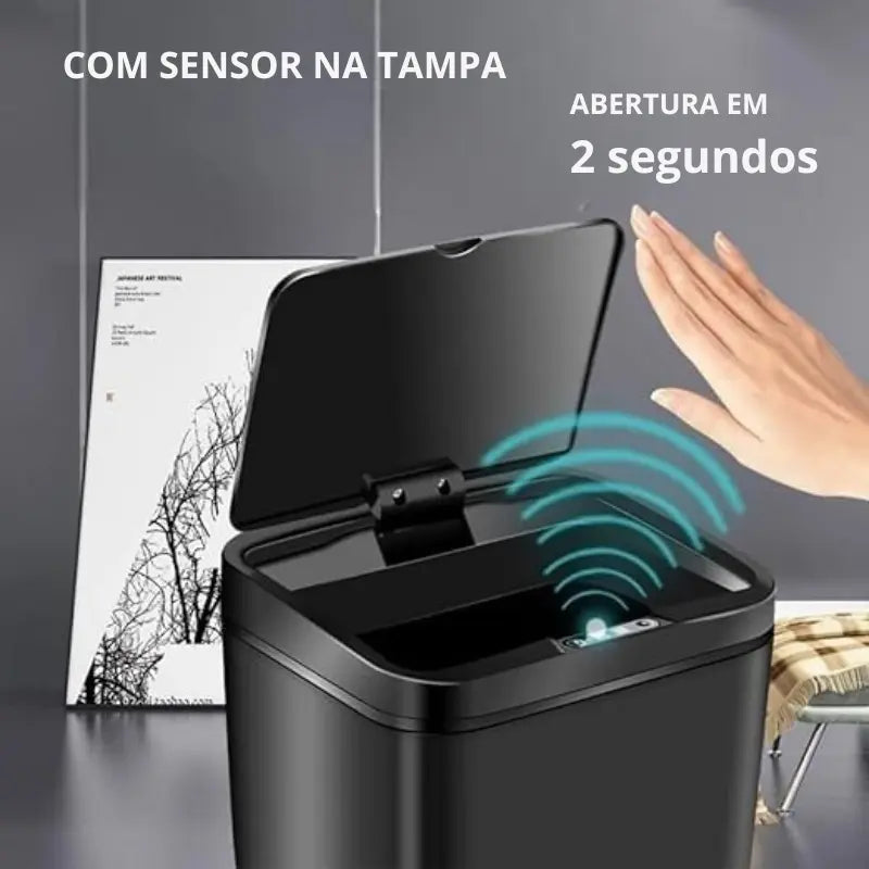 Lixeira Automática com Sensor de Proximidade 16L