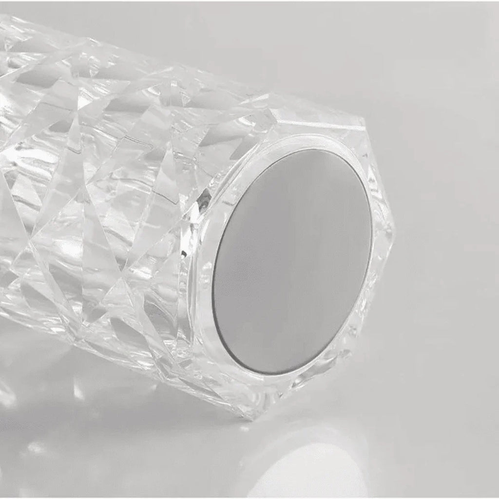 Luminária Cristal de Mesa LED com Controle Remoto