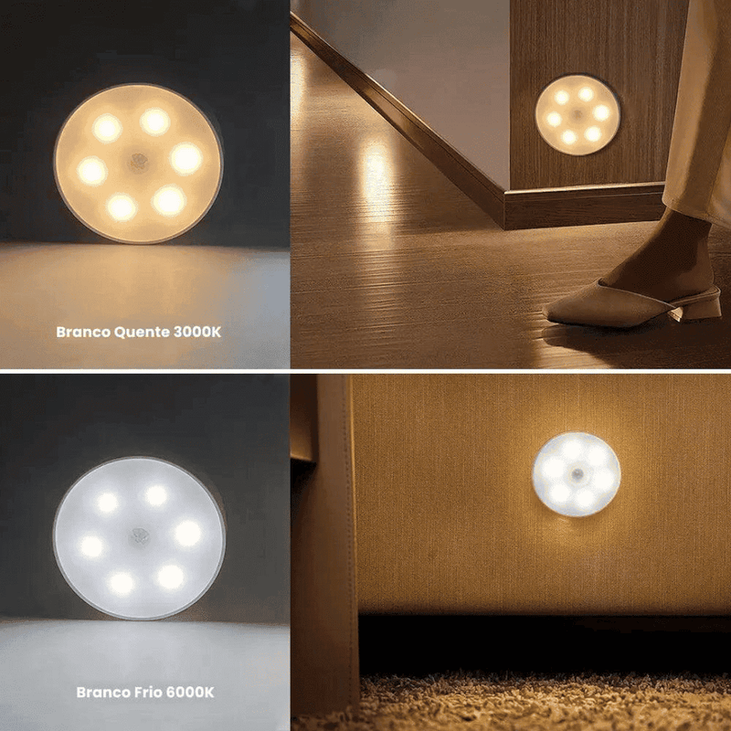 Luminária com Sensor de Movimento Led - Modern Casa
