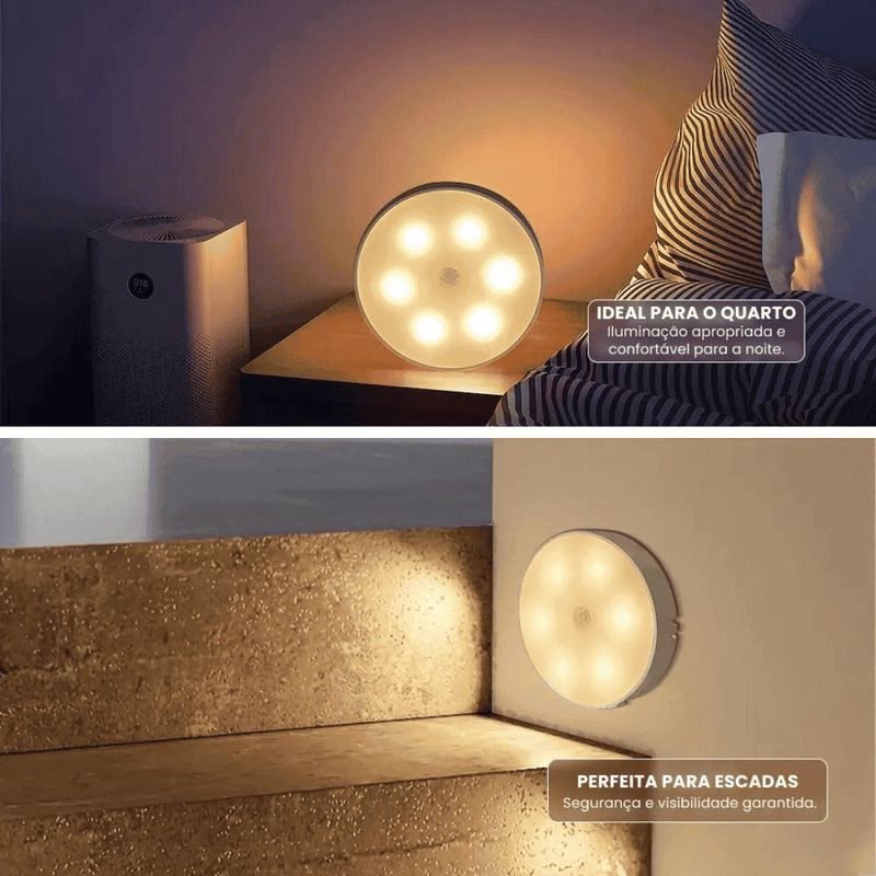 Luminária com Sensor de Movimento Led - Modern Casa