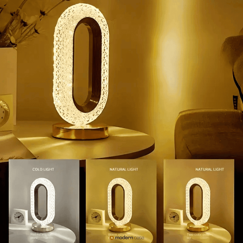 Luminária Luxo de Mesa Led Portátil - Modern Casa