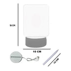 Luminária de Mesa Led 3D com Tela para Escrever 01
