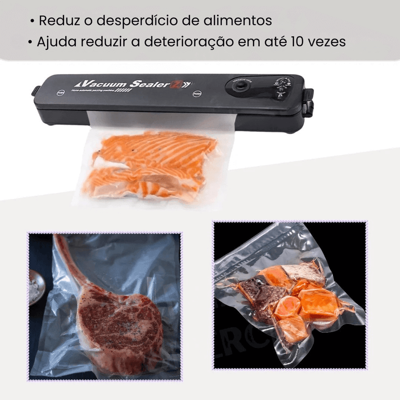 Máquina Seladora e Embaladora Automática a Vácuo