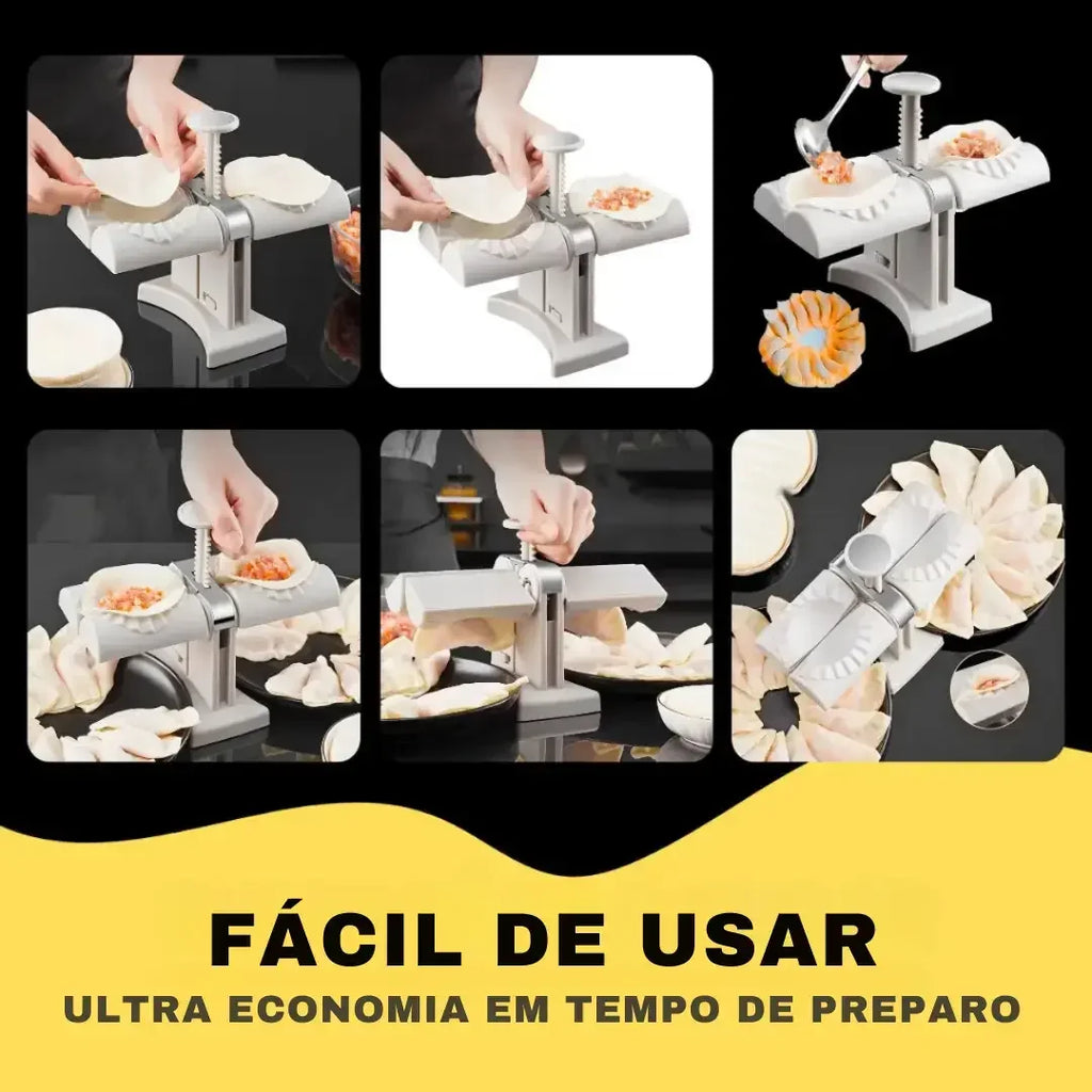 Máquina de Fazer Pastel Duplo - Modern Casa