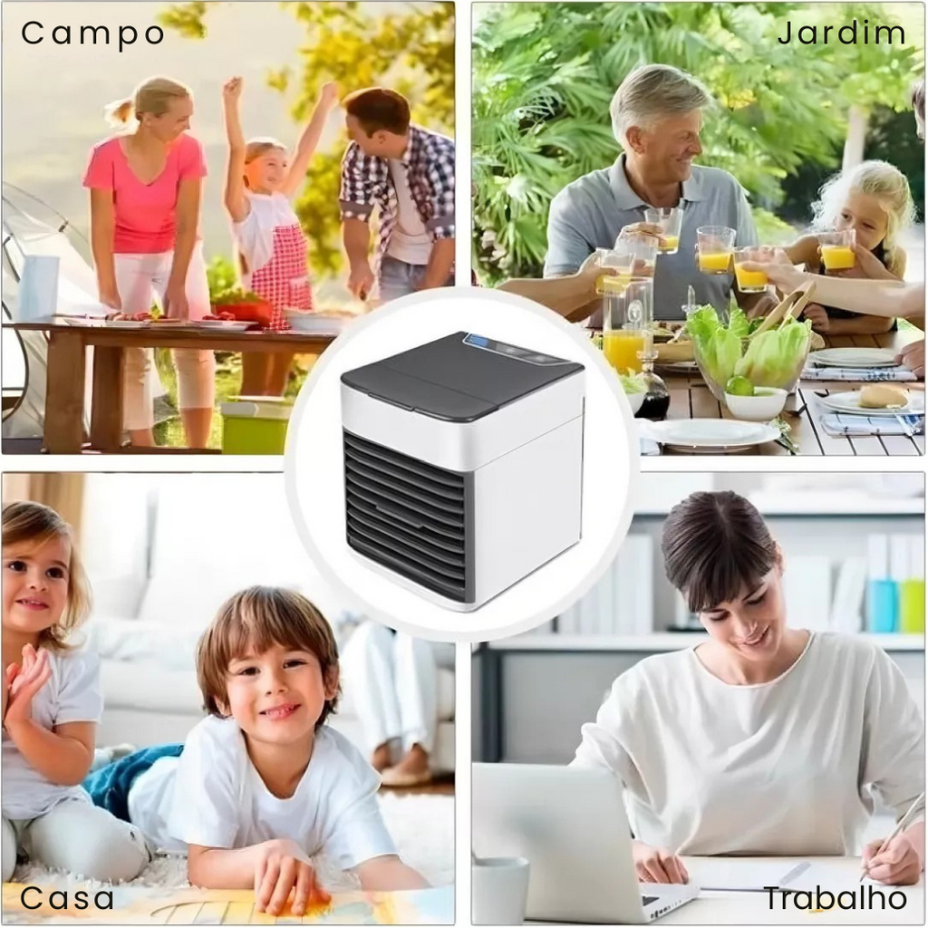 Mini Ar Condicionado Climatizador Portátil USB - Modern Casa