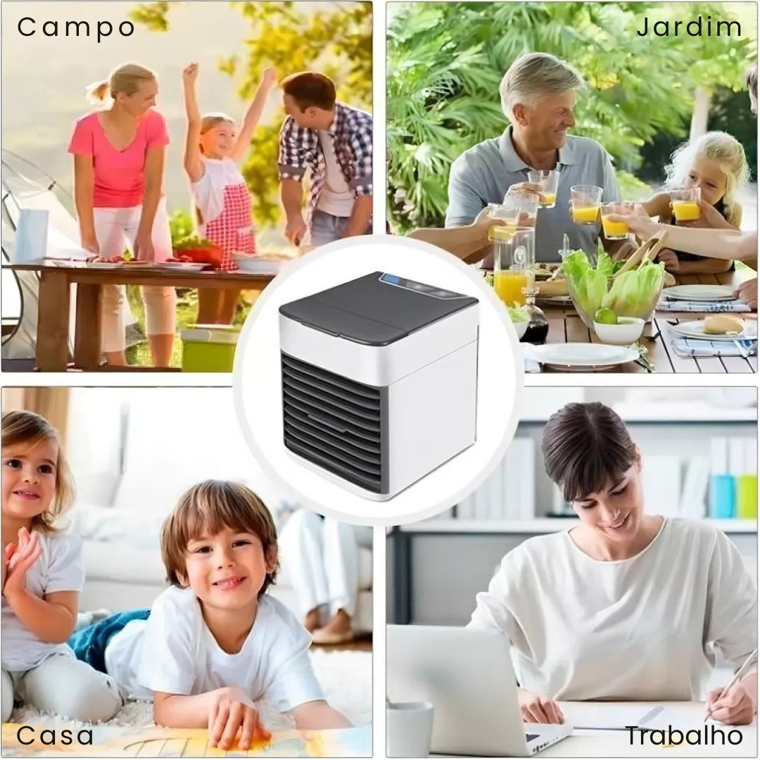 Mini Ar Condicionado Climatizador Portátil USB - Modern Casa