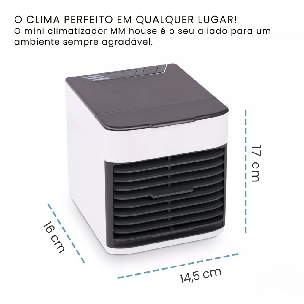 Mini Ar Condicionado Climatizador Portátil USB - Modern Casa