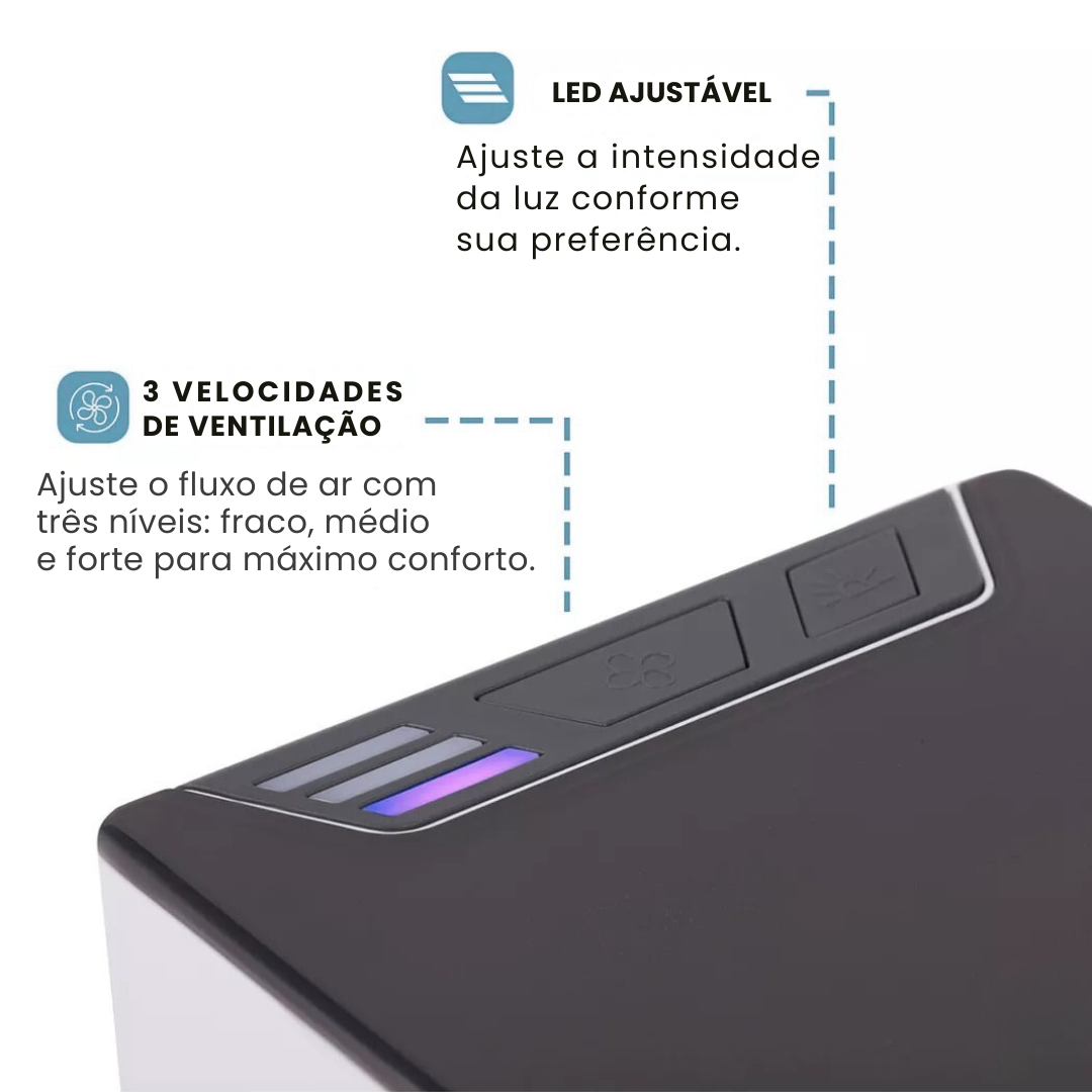 Mini Ar Condicionado Climatizador Portátil USB - Modern Casa