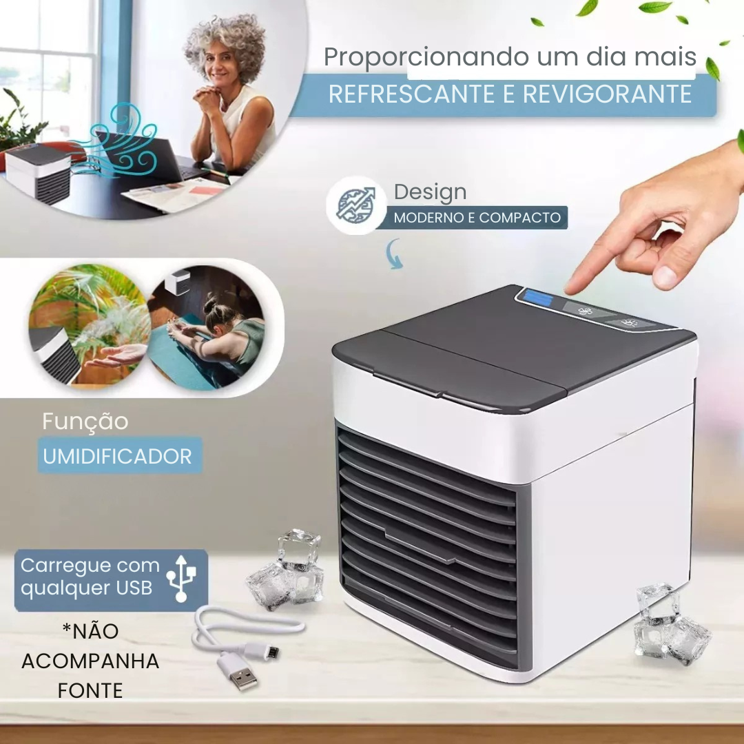 Mini Ar Condicionado Climatizador Portátil USB - Modern Casa