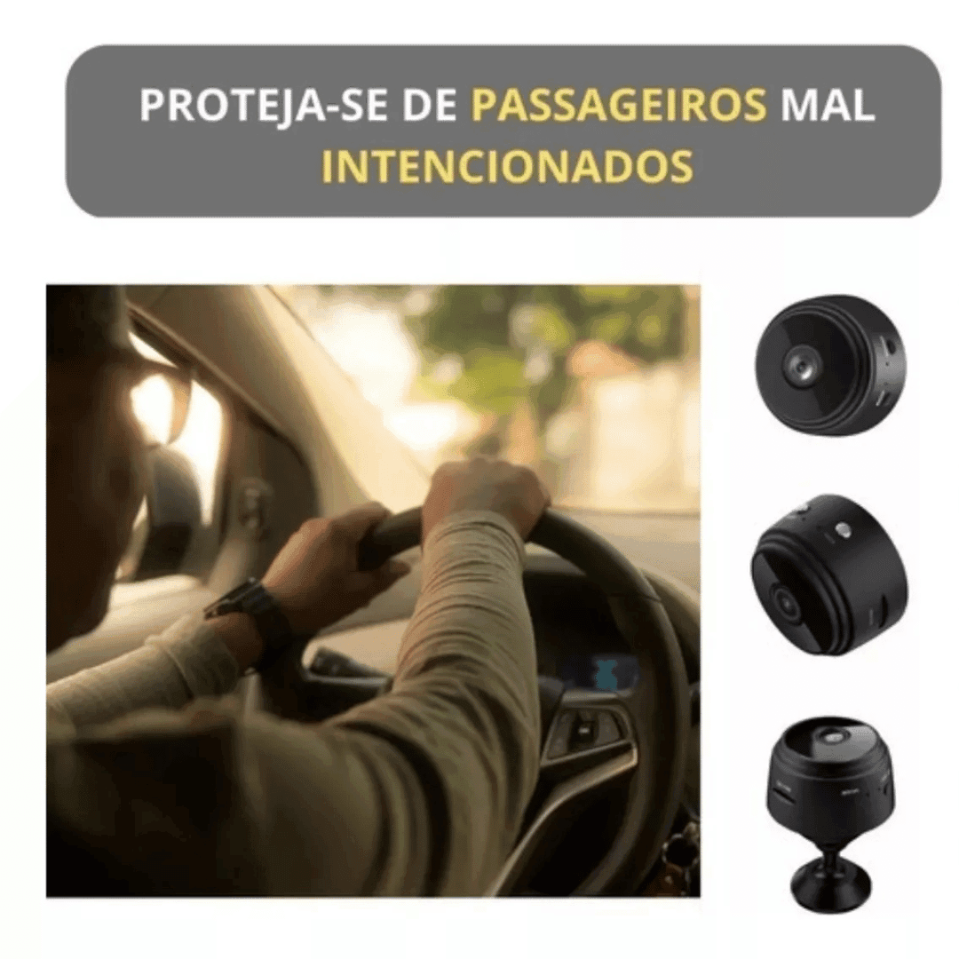 Mini Câmera Espiã Wi-Fi A9 - Modern Casa