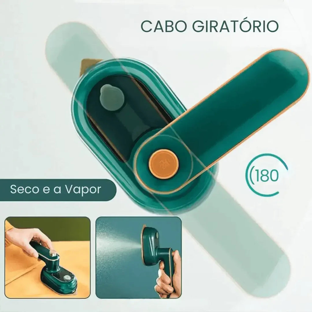 Mini Ferro de Passar Roupas a Vapor - Modern Casa