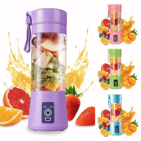 Mini Liquidificador Mixer Juice Garrafa Portátil USB Recarregável - Modern Casa